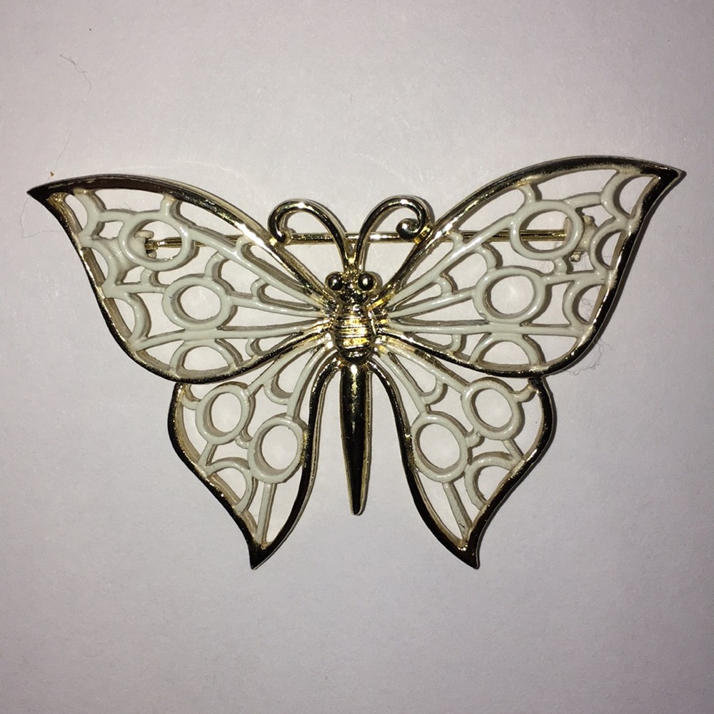 Coro Butterfly Brooch
